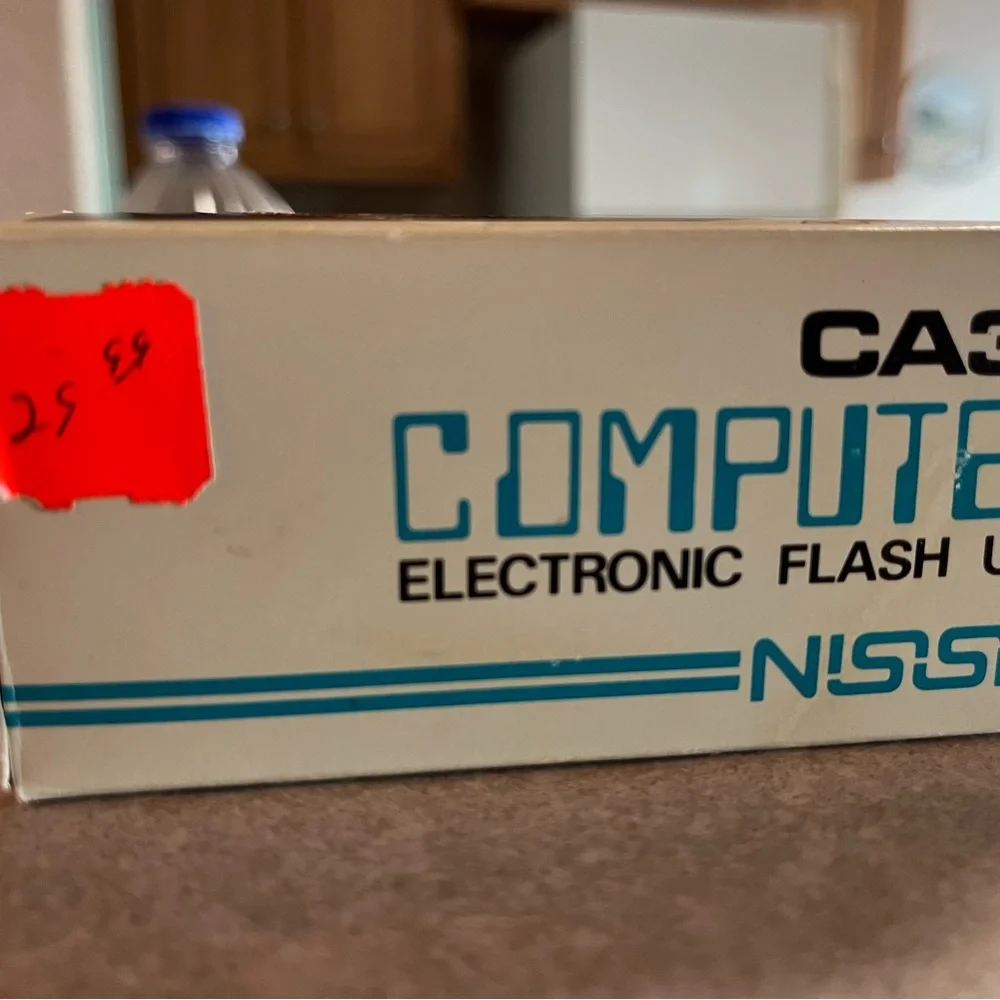 Nissin CA30 Computer electronic flash unit automatic original box Untested